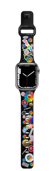 Apple Watch Series 7-9 (45mm) - FLOWERS STICKER MANIA WATCH BAND