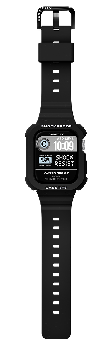 Apple Watch Series 10 (46mm) - The Bounce Odyssey Band  46mm (Series 10) - Black