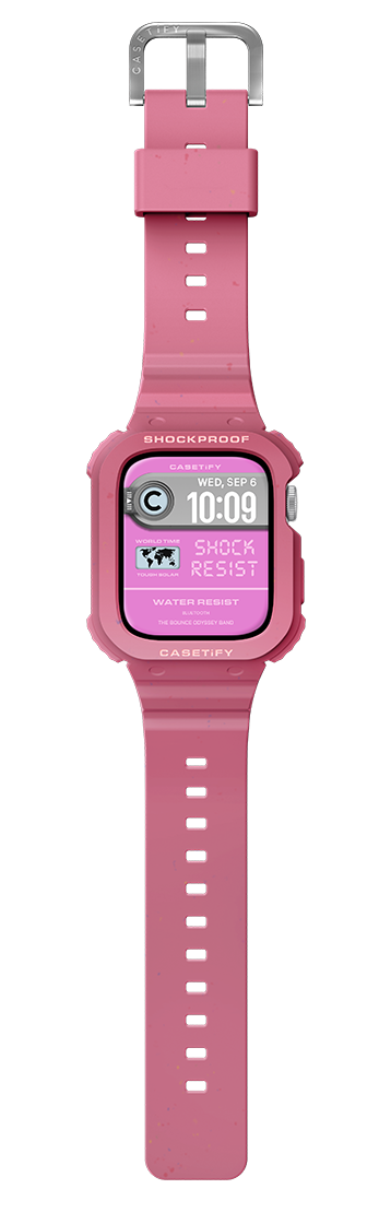 Apple Watch Series 10 (46mm) - The Bounce Odyssey Band  46mm (Series 10) - Bubble Gum