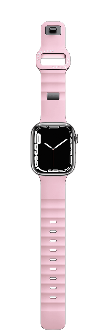 Apple Watch Series 7-9 (45mm) - Bounce Band 45mm (Series 7-9) - Primrose Pink