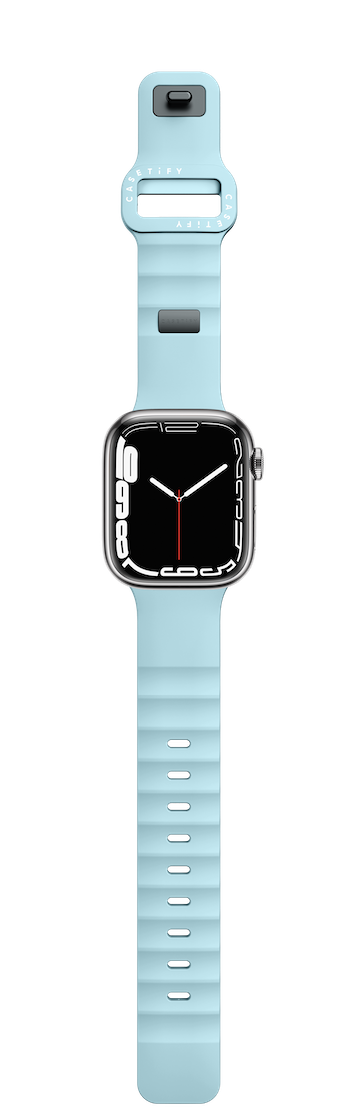 Apple Watch Series 7-9 (45mm) - Bounce Band 45mm (Series 7-9) - Sky Blue