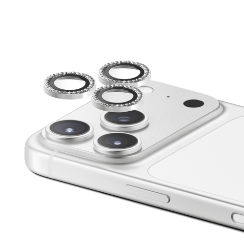 iPhone 17 Pro Max - iPhone 17 Pro Max Camera Lens Gem - Silver
