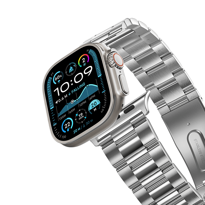 Stainless Steel 3-Link Band