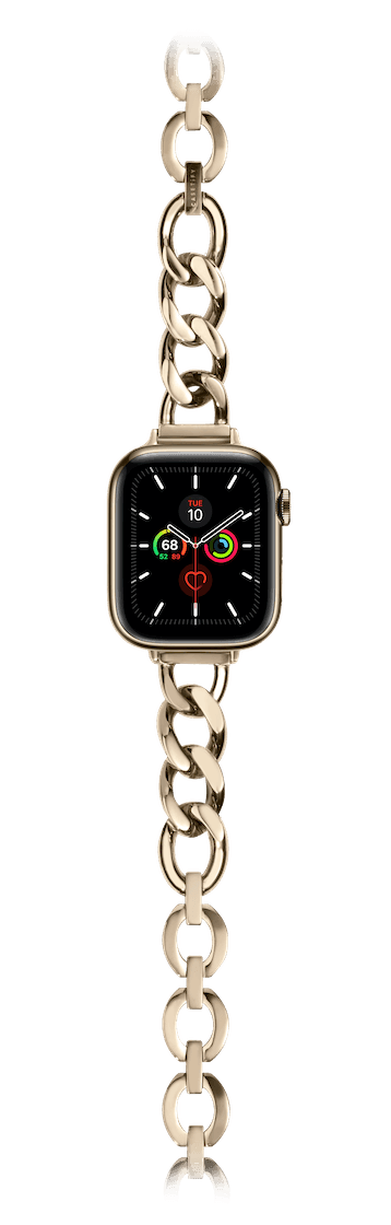 Apple Watch Series 7-9 (45mm) - Chain Bracelet 45mm (Series 7-9) - Gold