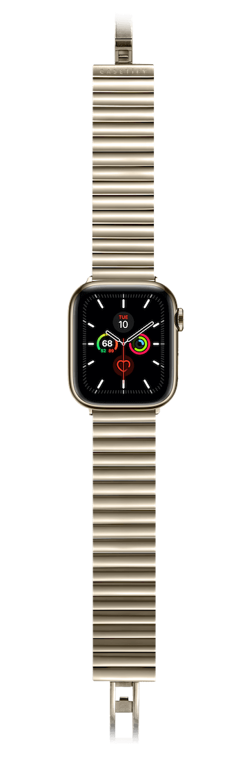 Apple Watch Series 7-9 (45mm) - Monolink Bracelet 45mm (Series 7-9) - Gold